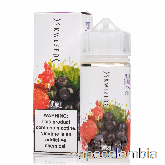 Vape Desechable Bayas Mixtas - Skwezed - 100ml 6mg